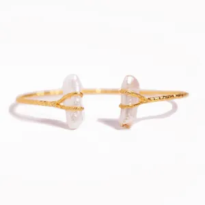 2 Mother of Pearl  Adjustable Bracelet