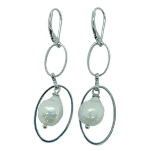 336-01-S | LOOP CHAIN EARRINGS IN SILVER