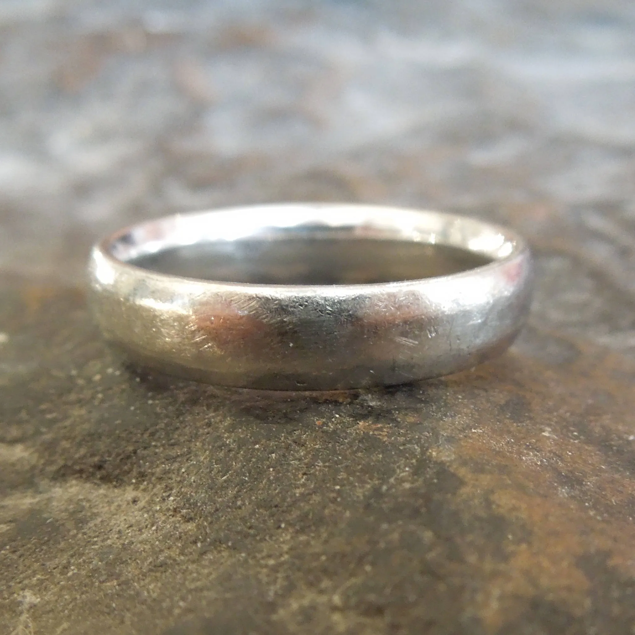 5mm Gents Platinum Wedding Band