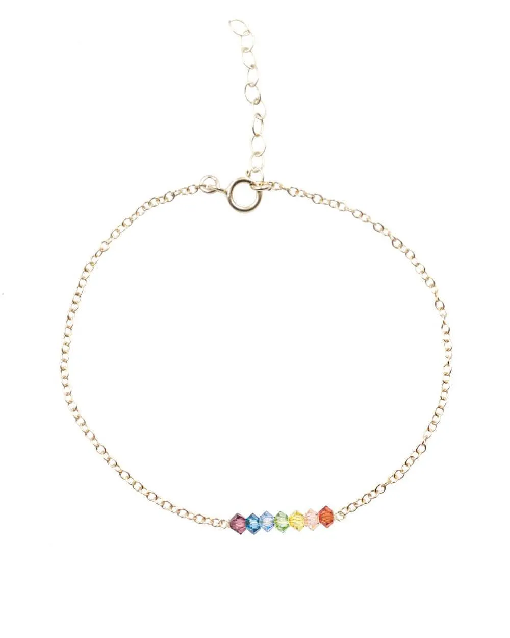 7 Chakras Crystal Bracelet