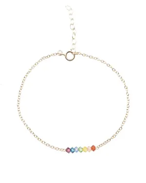 7 Chakras Crystal Bracelet