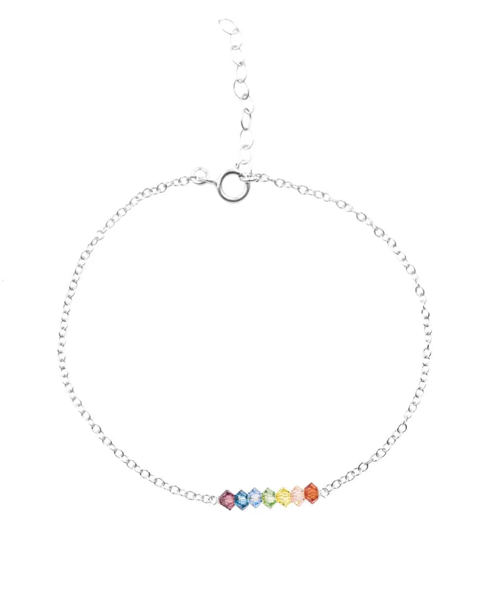 7 Chakras Crystal Bracelet