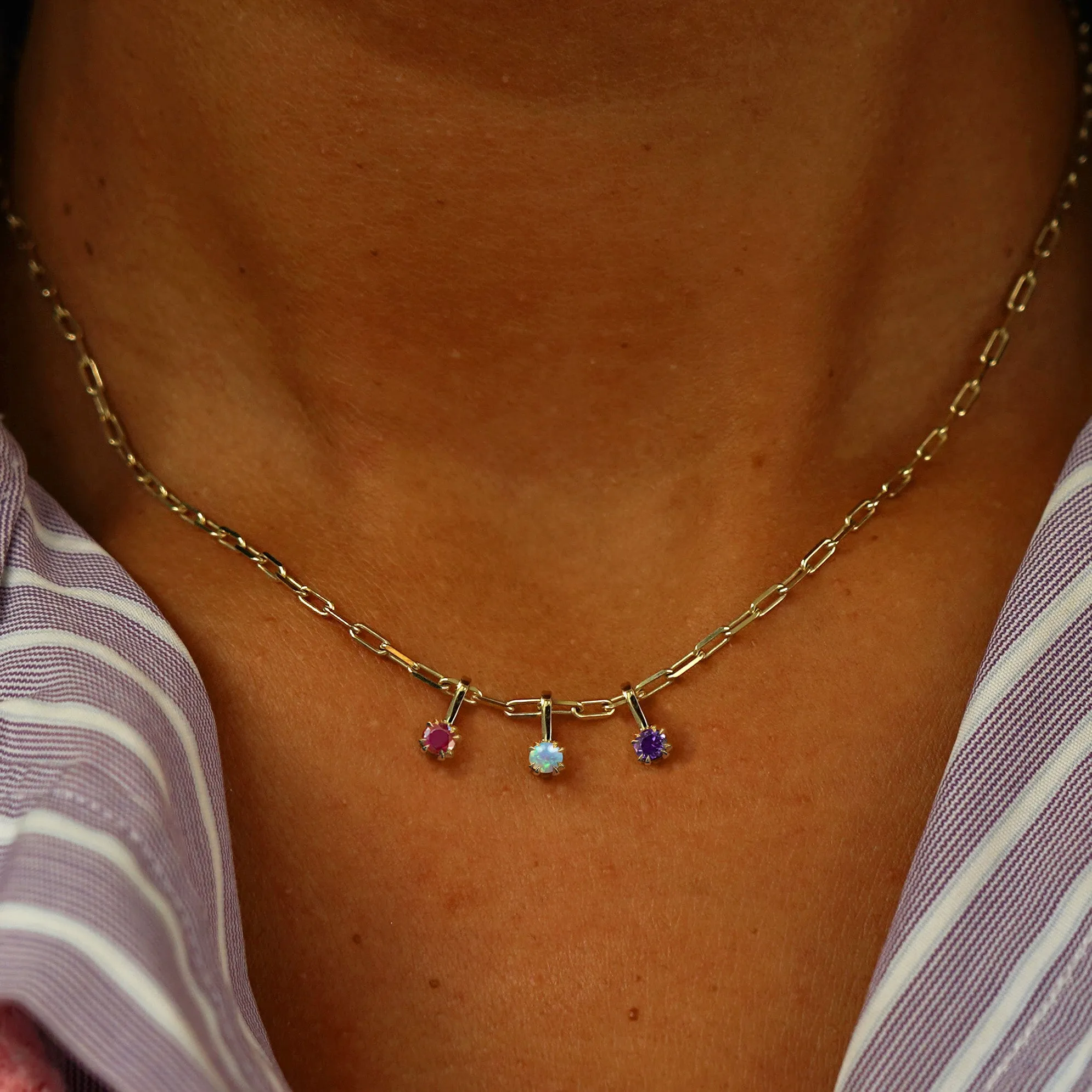 Amethyst Charm