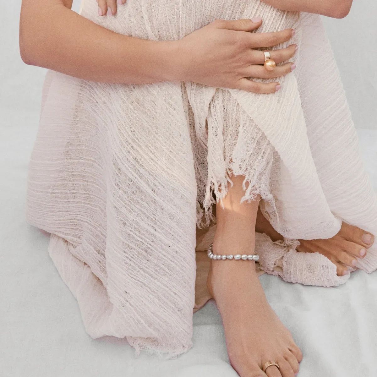 Baroque Pearl Bracelet & Anklet
