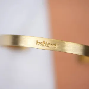 Believe - Bracelet Cuff Jewelry