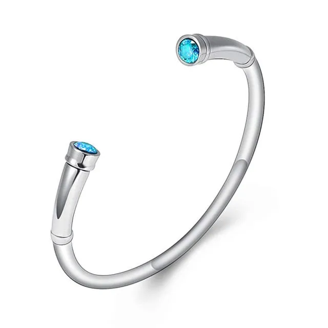 Birthstone Charms Cremation Bracelet