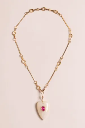 Blushing Pendant Necklace