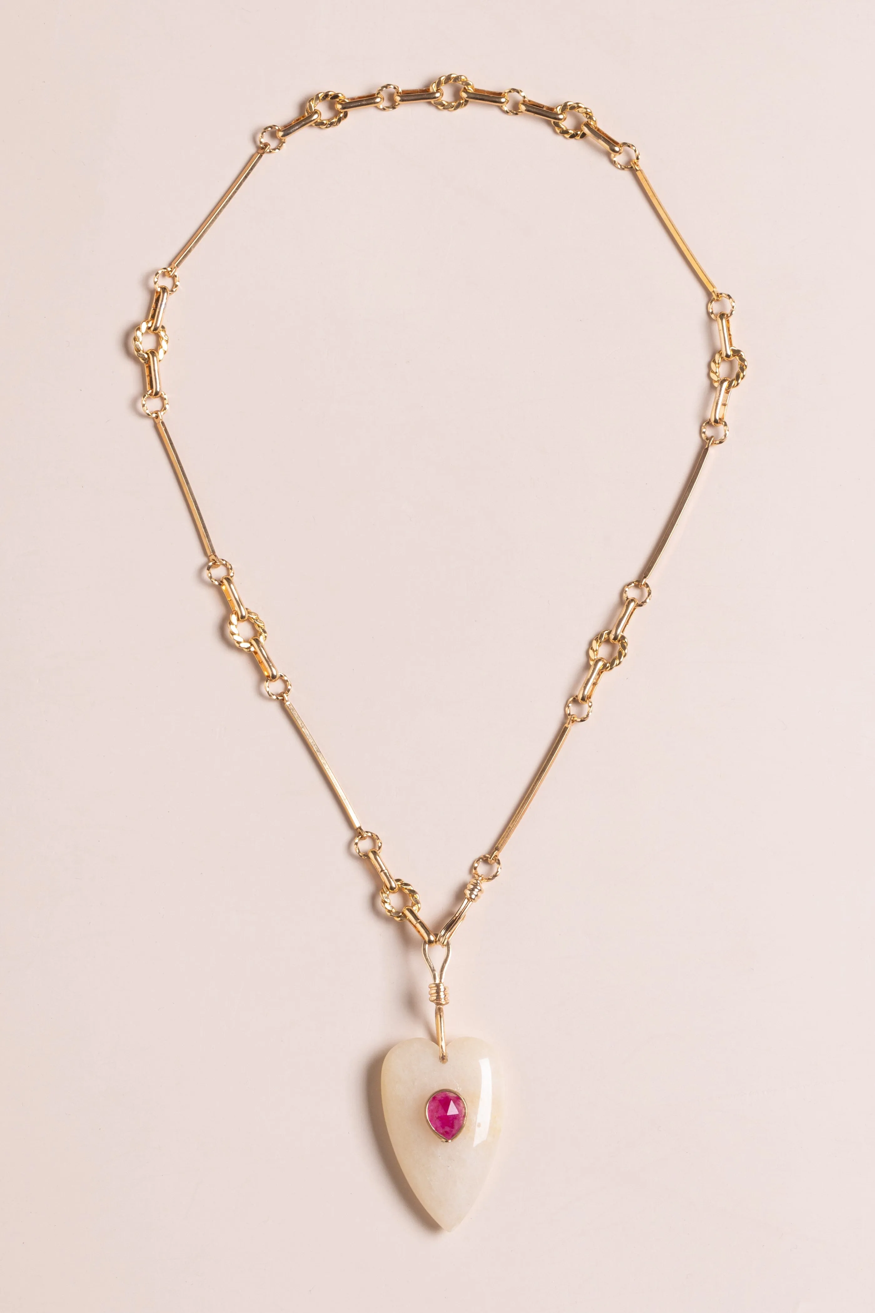 Blushing Pendant Necklace