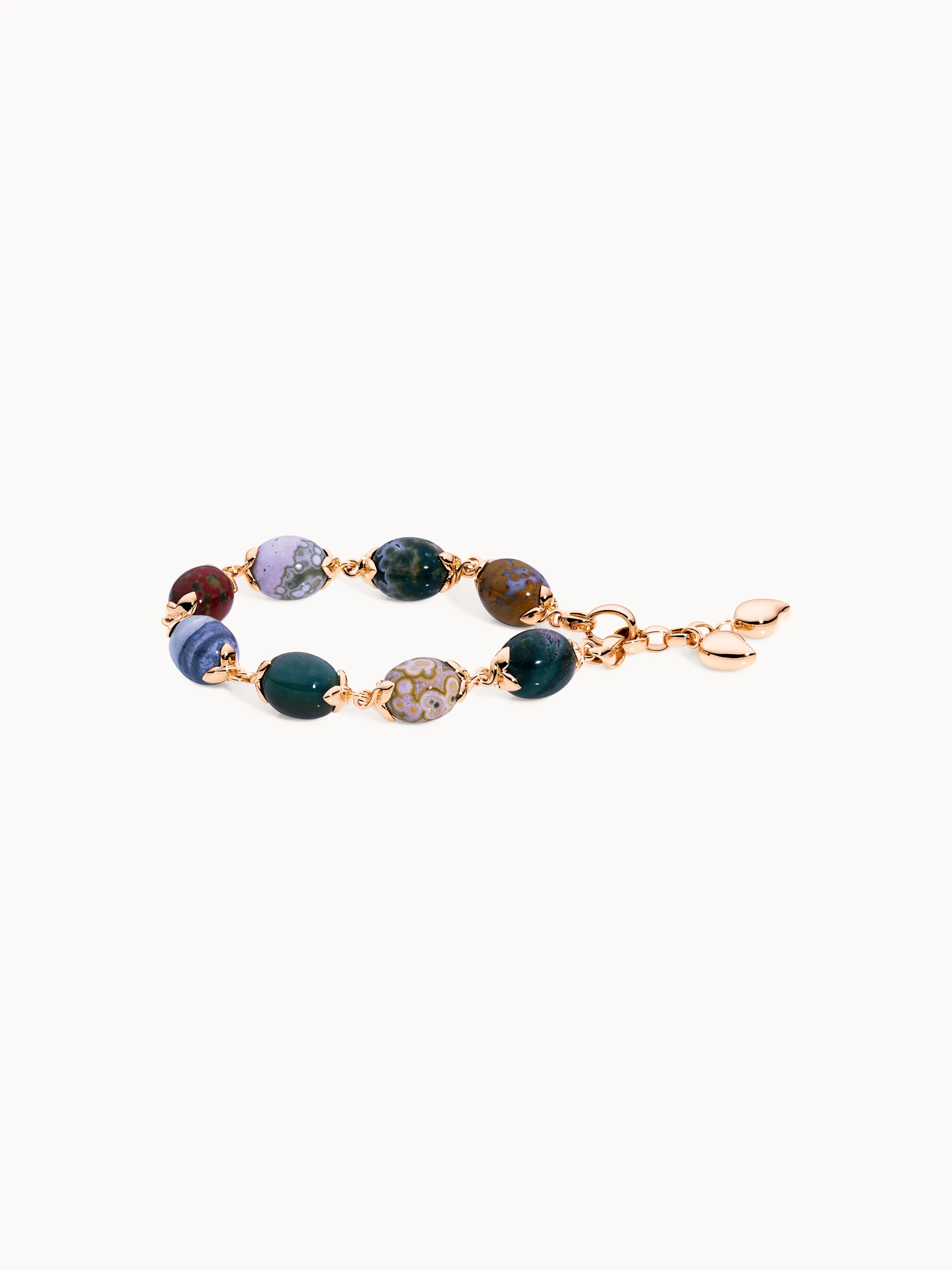 Bracelet COCONUT small link version Ocean Jasper Ocean Jasper