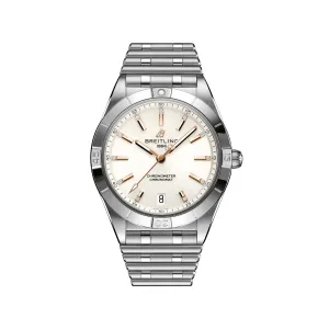 Breitling Chronomat Automatic Watch, 36mm White Dial, A10380101A2A1