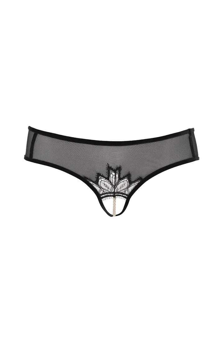 Brief panty with pearl string - Kyoto Brief