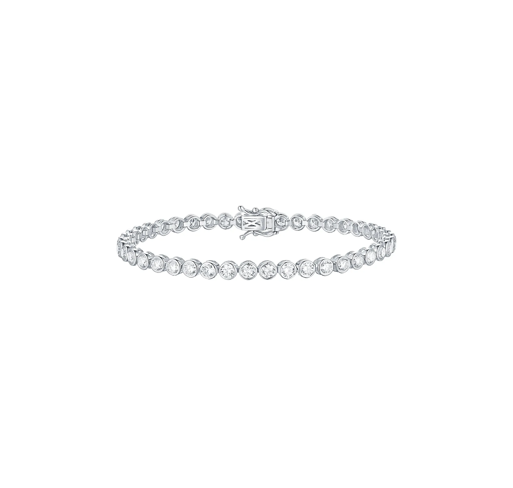Bubbly Lab Grown Diamonds 4.6ct Bracelet <br> BL-00427WHT