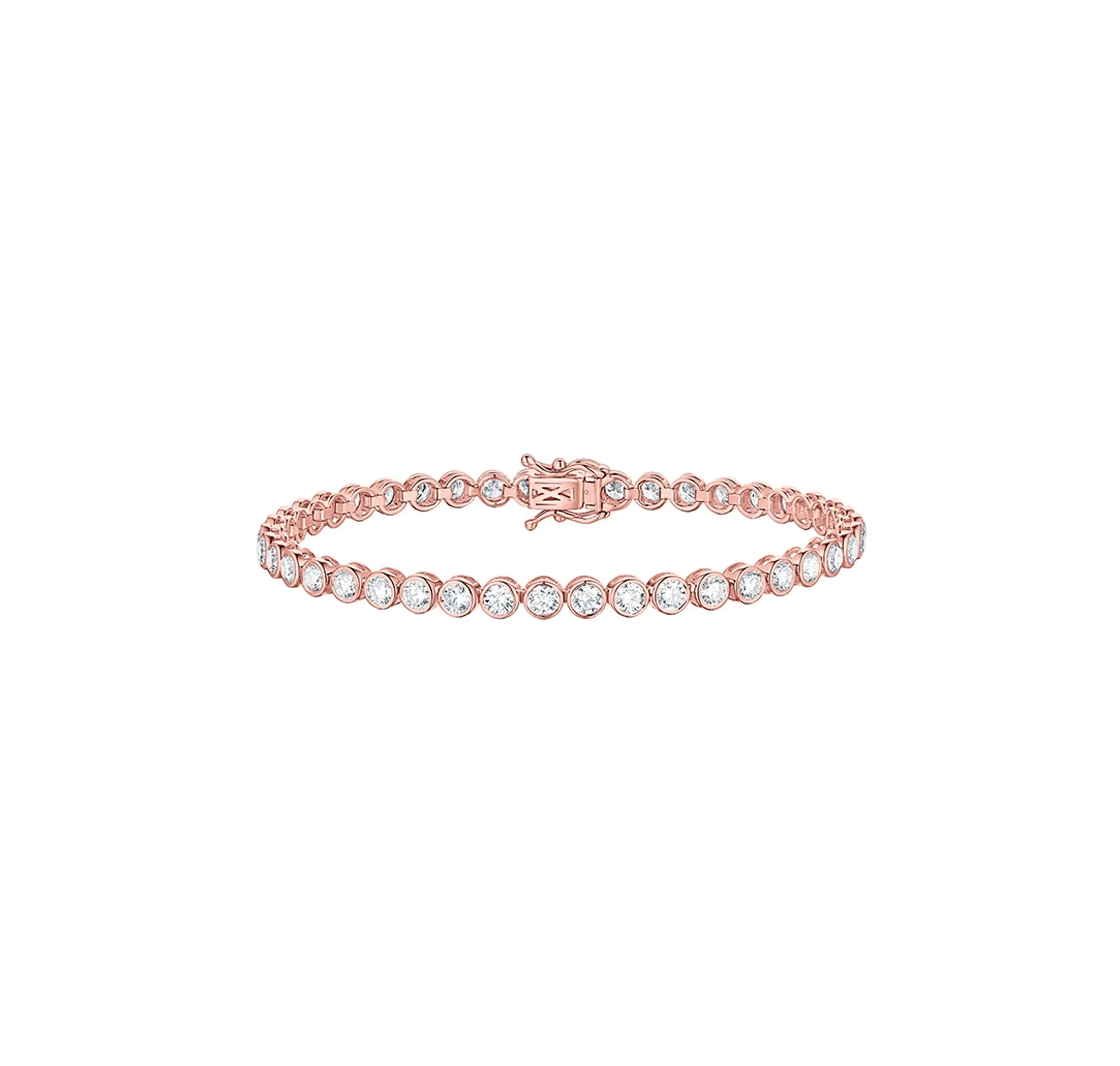 Bubbly Lab Grown Diamonds 4.6ct Bracelet <br> BL-00427WHT