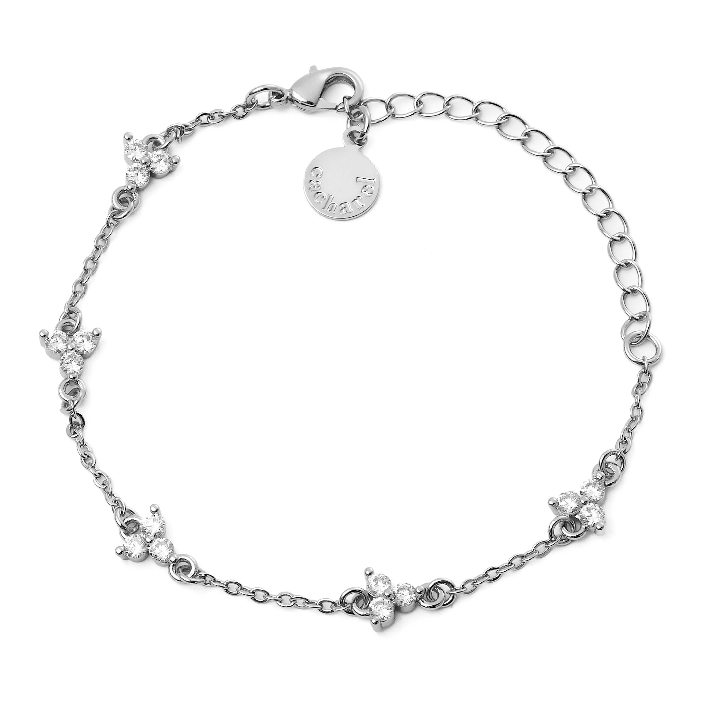 CACHAREL CJB449C - Bracelet Ambre Silver