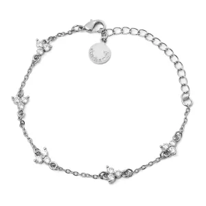 CACHAREL CJB449C - Bracelet Ambre Silver