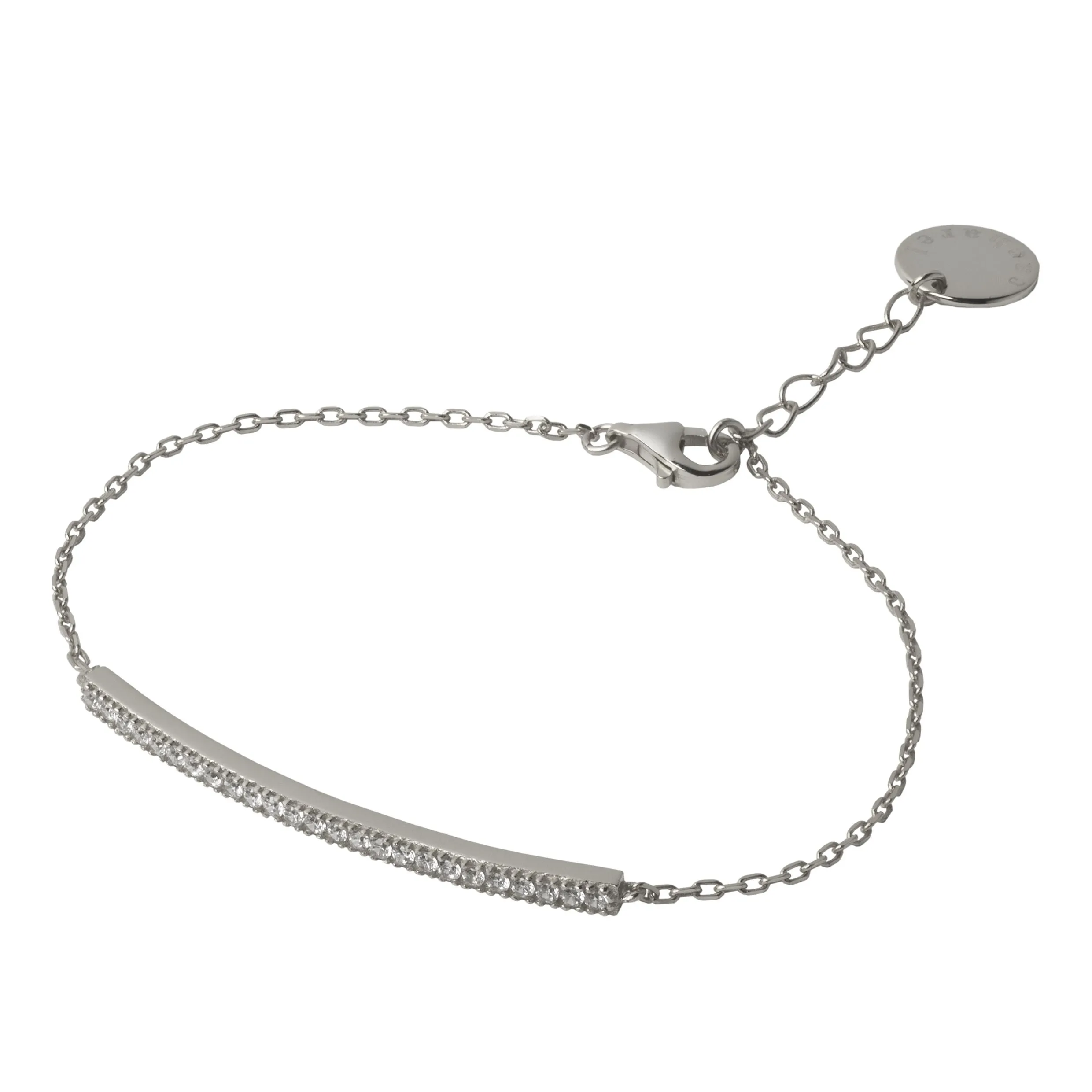 Cacharel CJB890C-Bracelet Courbe Silver