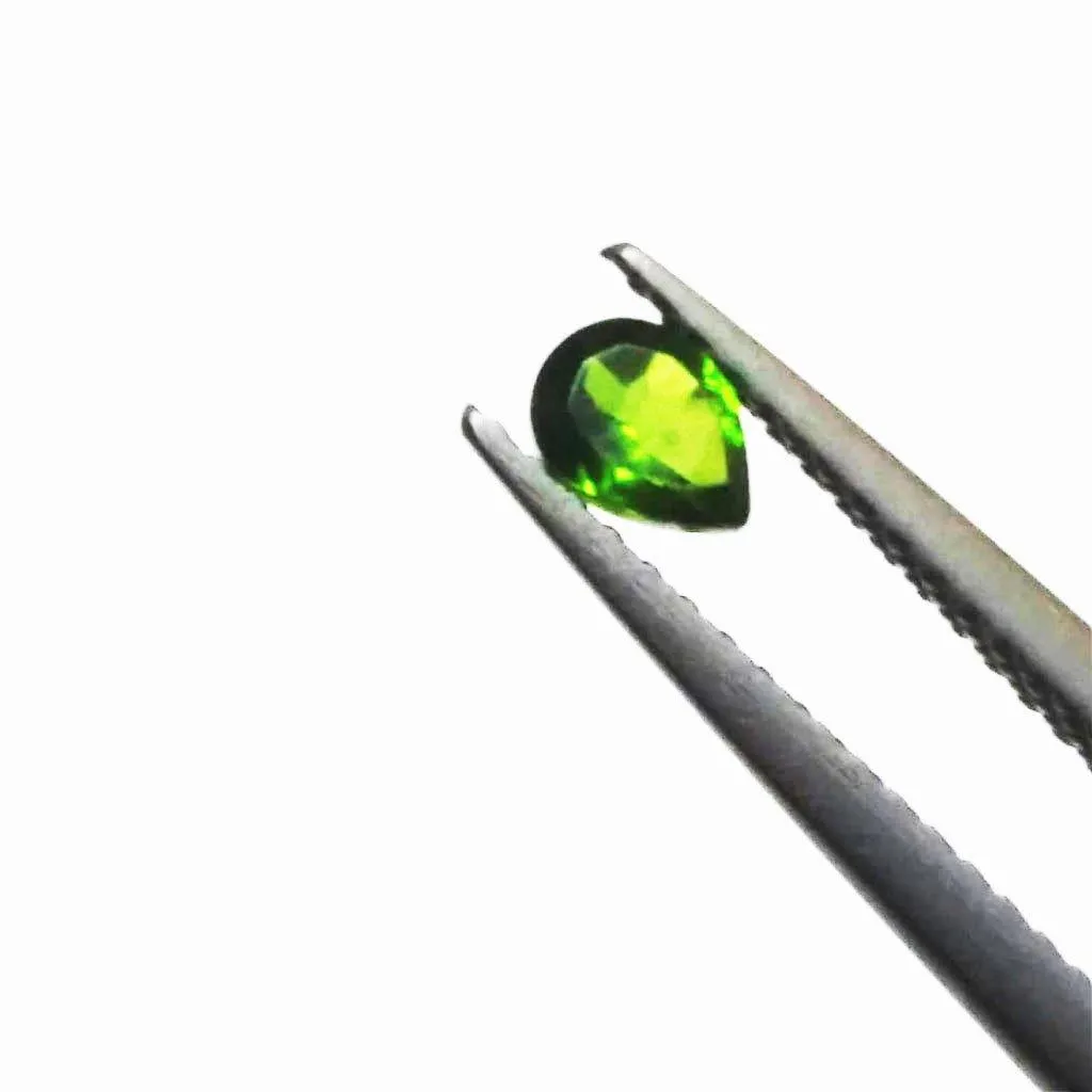 Calibrated Rare Chrome Diopside Loose Stone Deals | Bulk Loose Gems