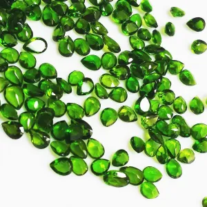 Calibrated Rare Chrome Diopside Loose Stone Deals | Bulk Loose Gems