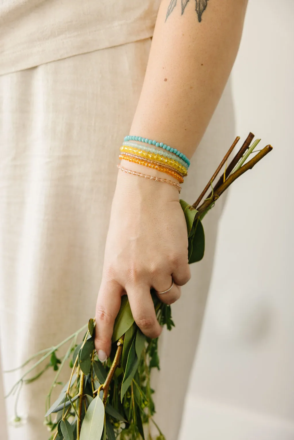 Celeste Bracelet (4MM Beads)