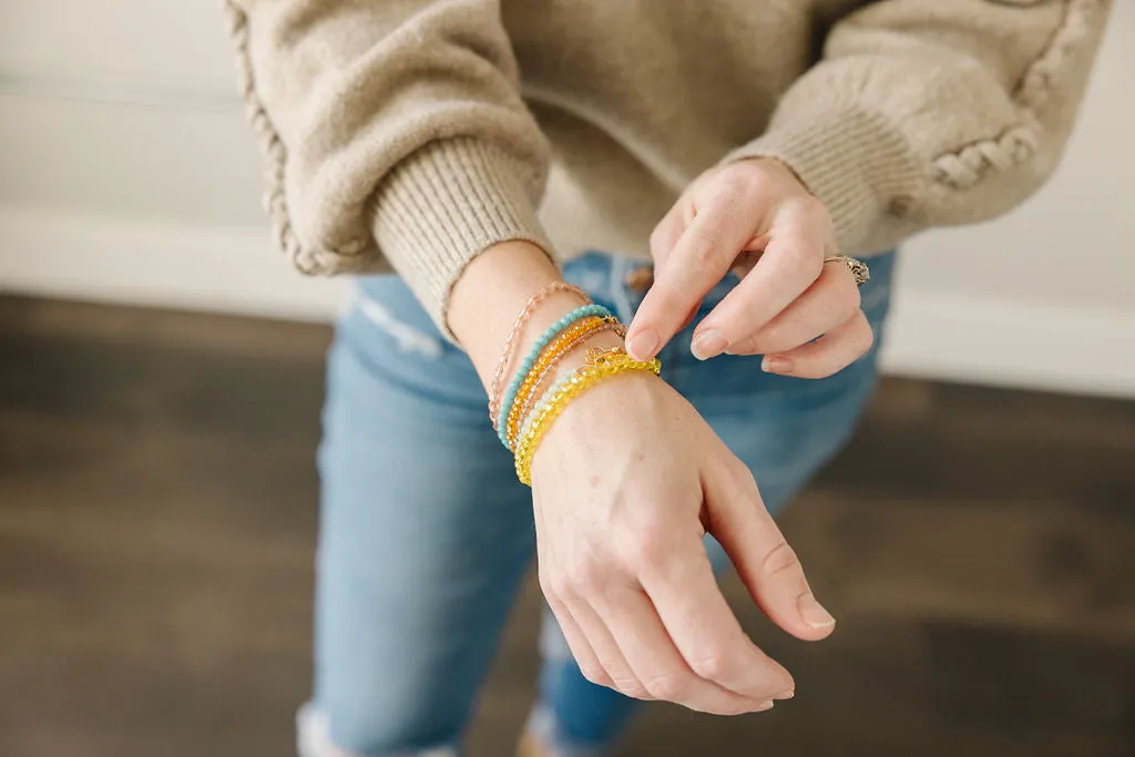 Celeste Bracelet (4MM Beads)