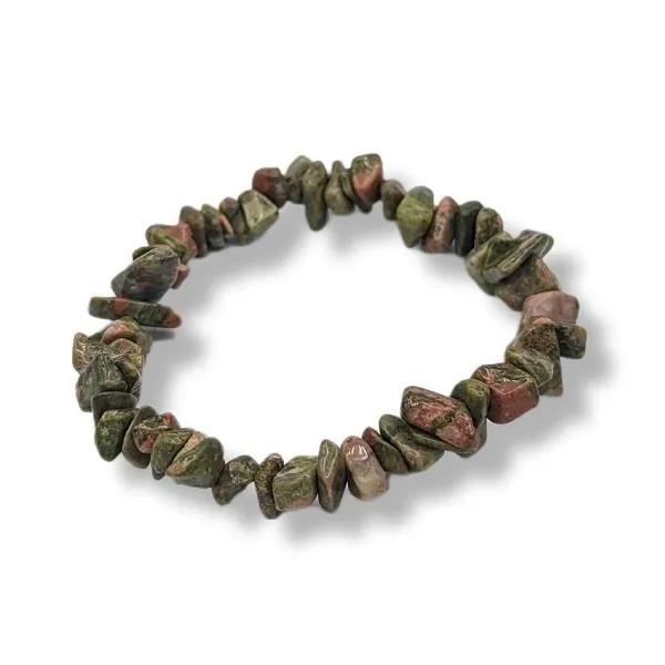 Chip Bracelet Unakite