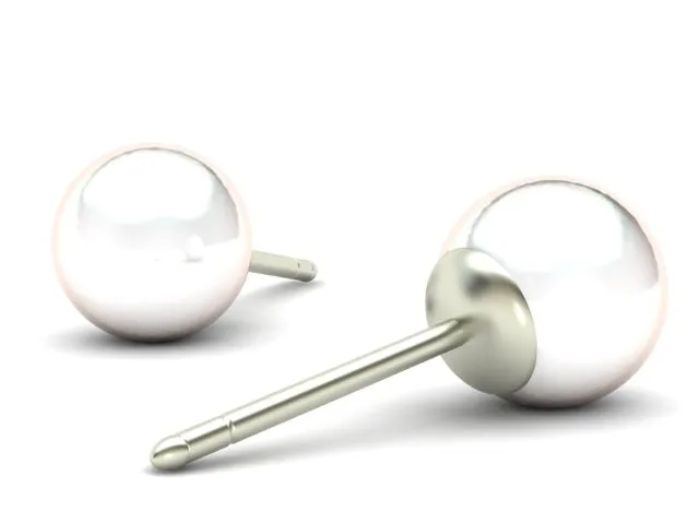 Classic Bostonian Pearl Earrings