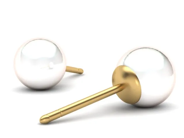 Classic Bostonian Pearl Earrings