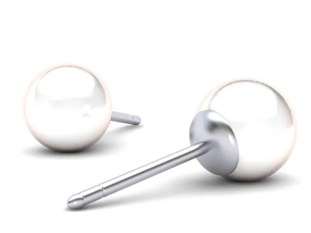 Classic Bostonian Pearl Earrings