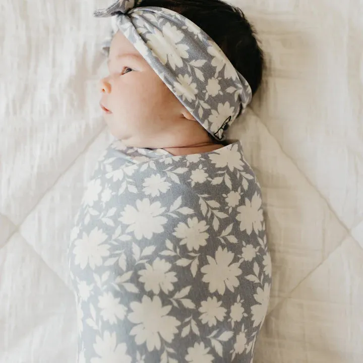 Copper Pearl Adjustable Knit Headband - Lacie