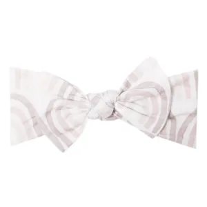Copper Pearl - Knit Headband Bow - Bliss