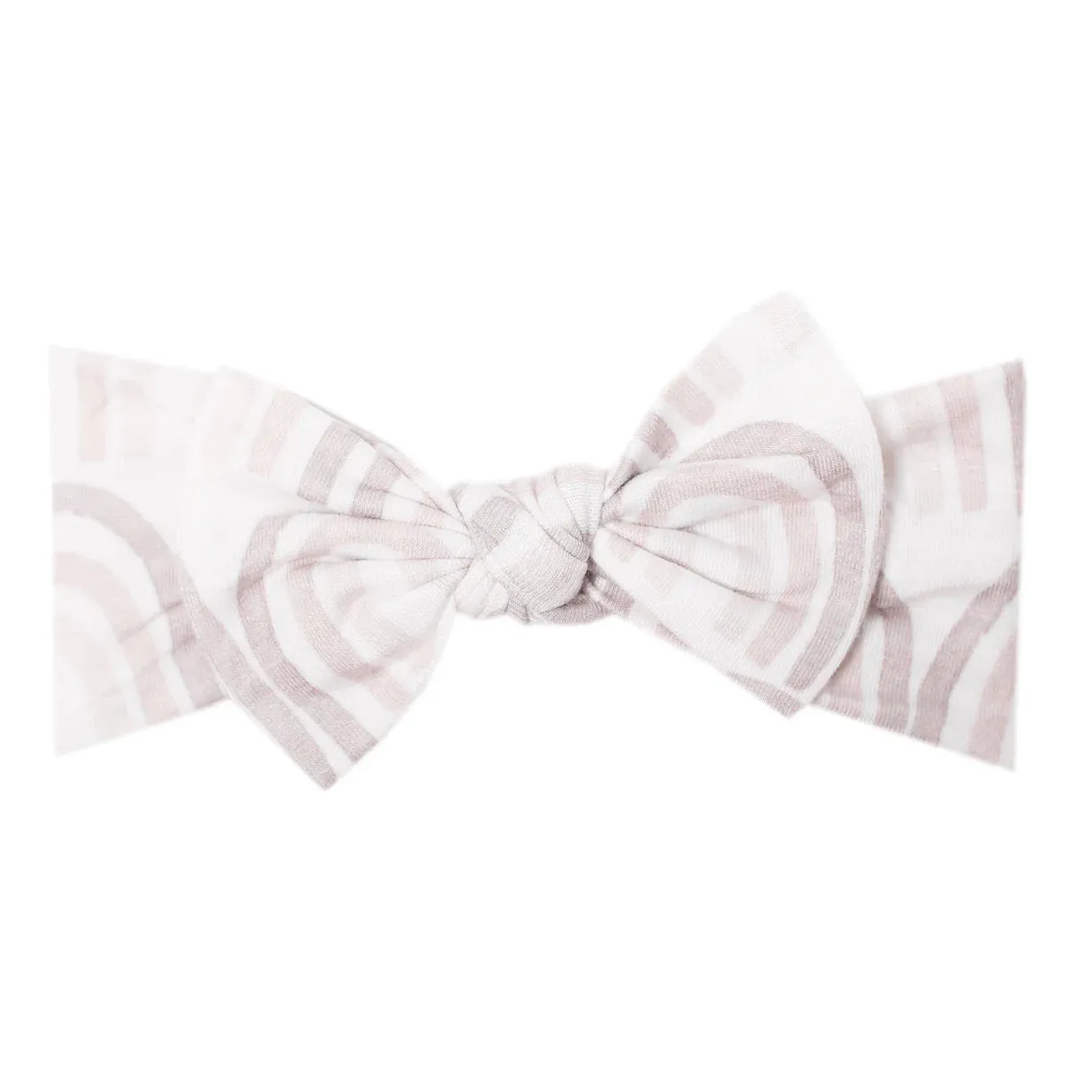 Copper Pearl - Knit Headband Bow - Bliss