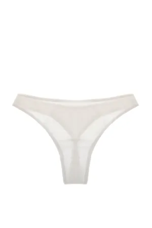 COTTON CLUB GILDA White Thong