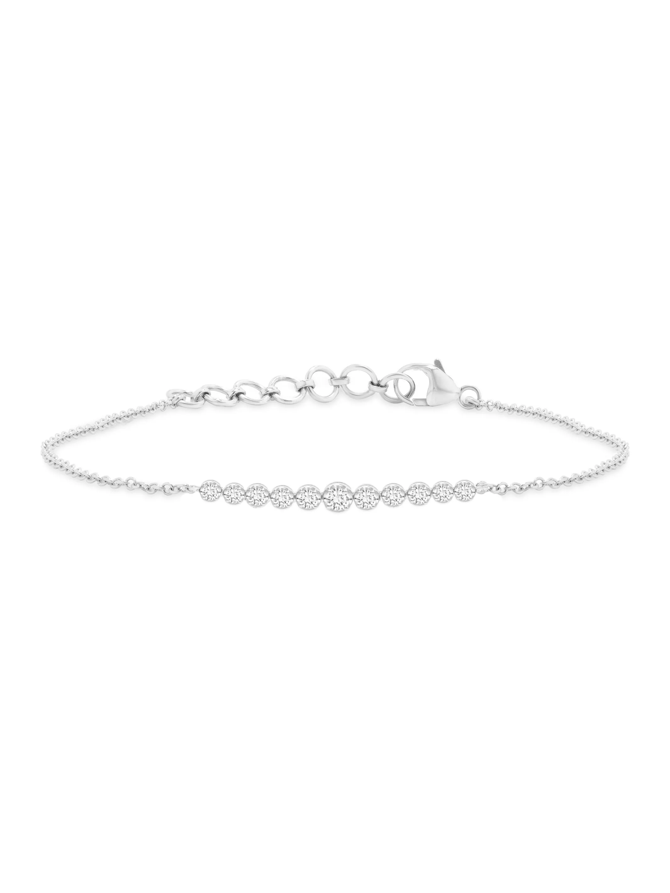 Cupcake Chasing Diamonds Bracelet 14K