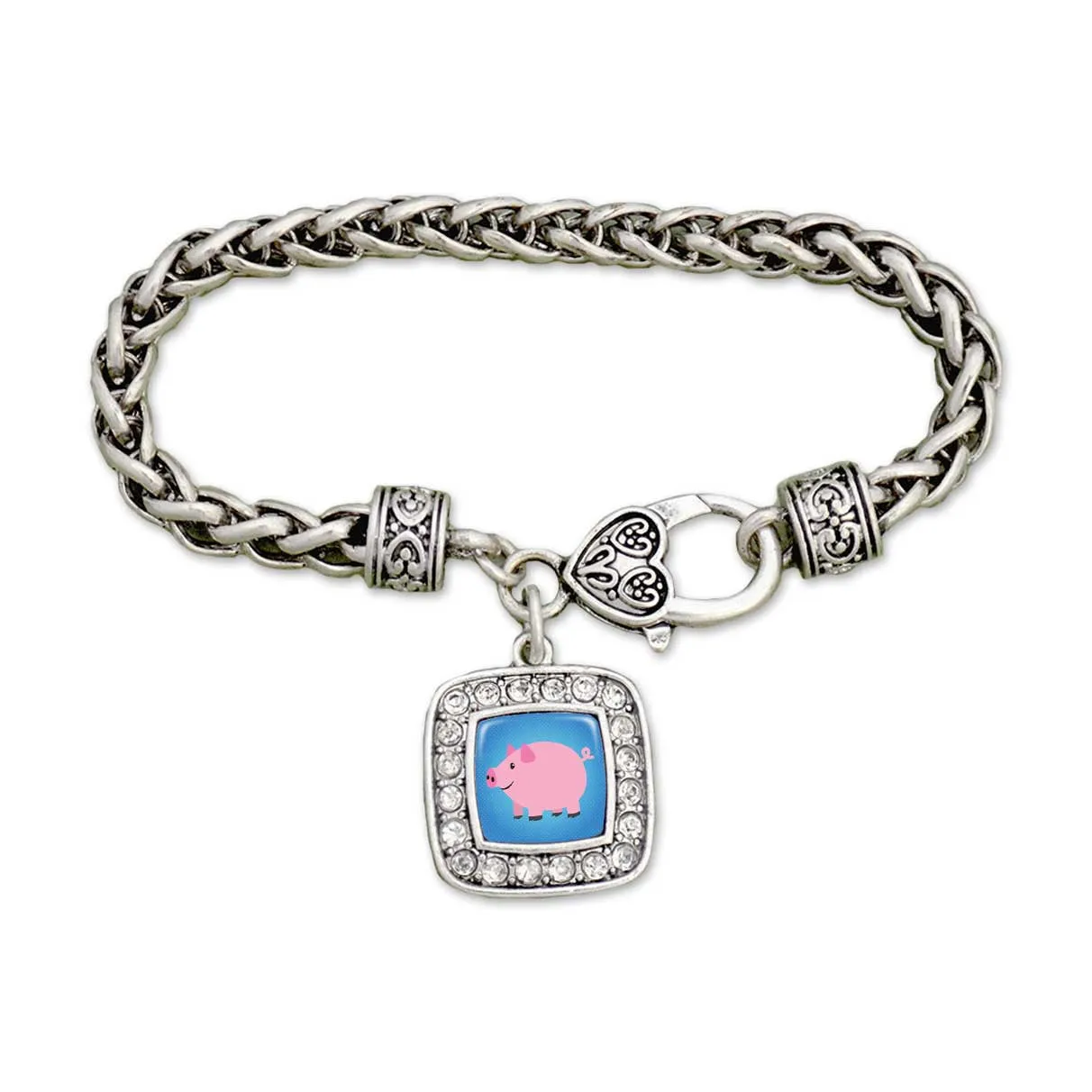 Cute Pig Clamp Bracelet