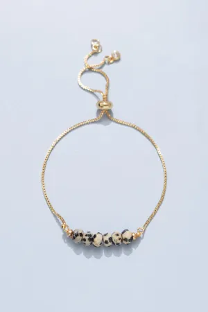 Dalmatian Pull Ball Bracelet