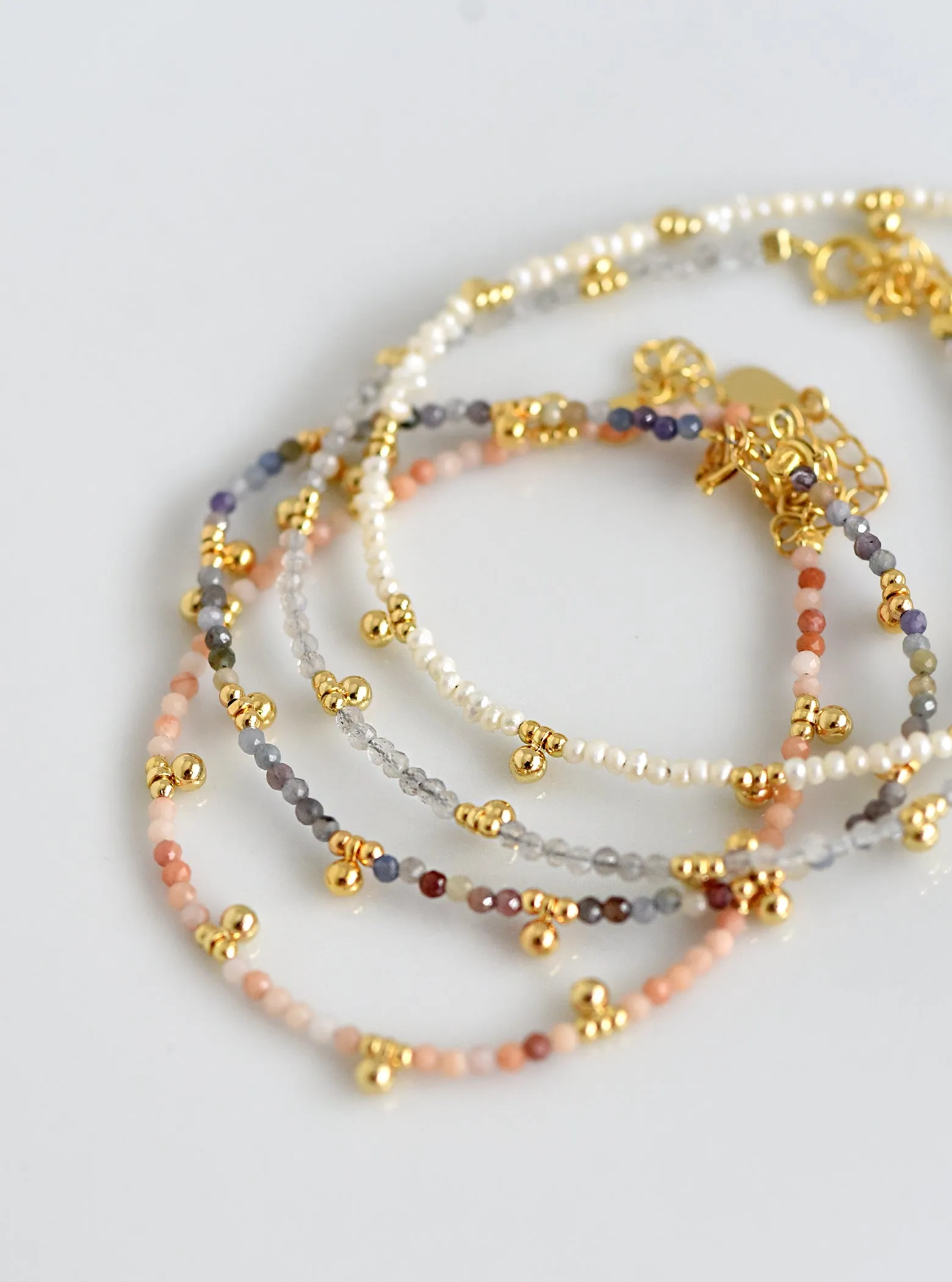 Dangling Gemstone Bracelet