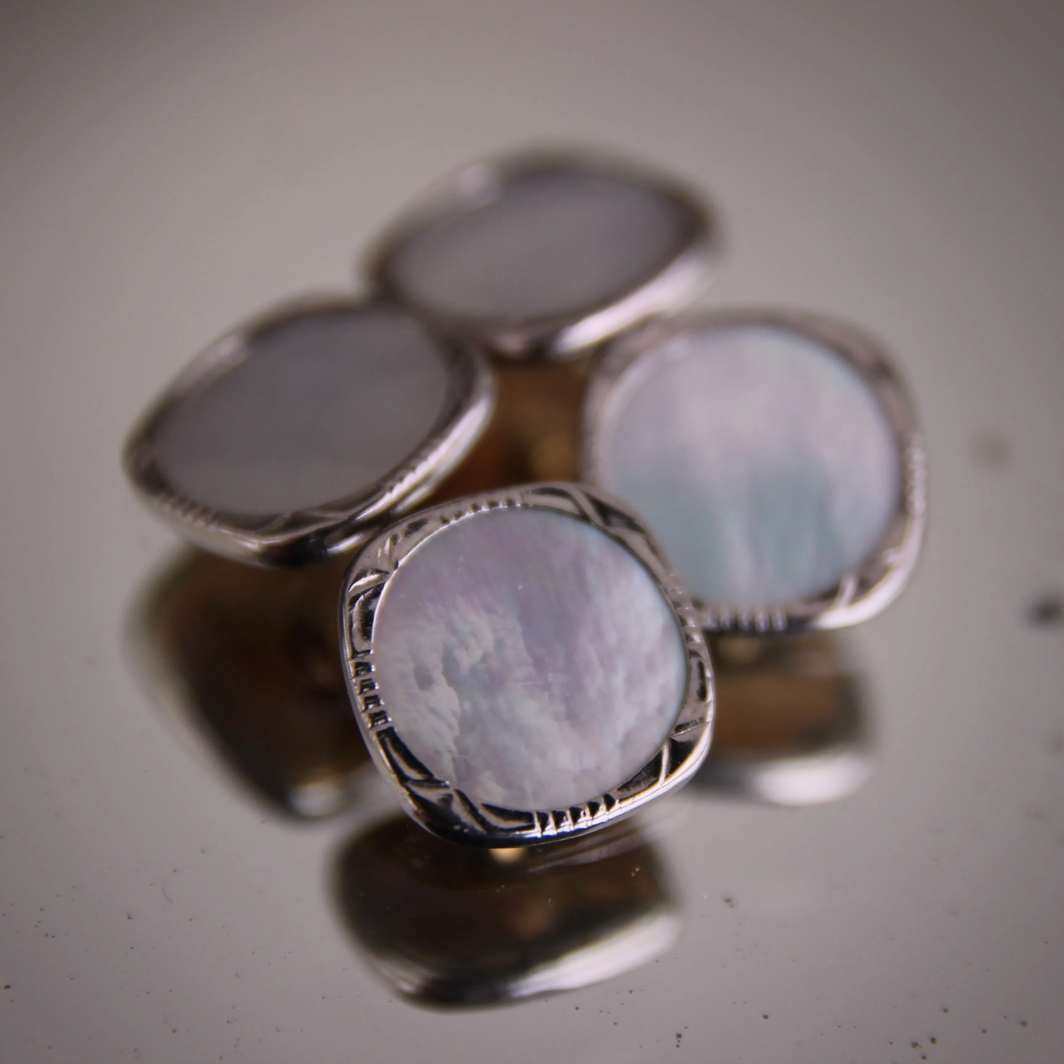 Deco "Soft Square" M.O.P. Cufflinks