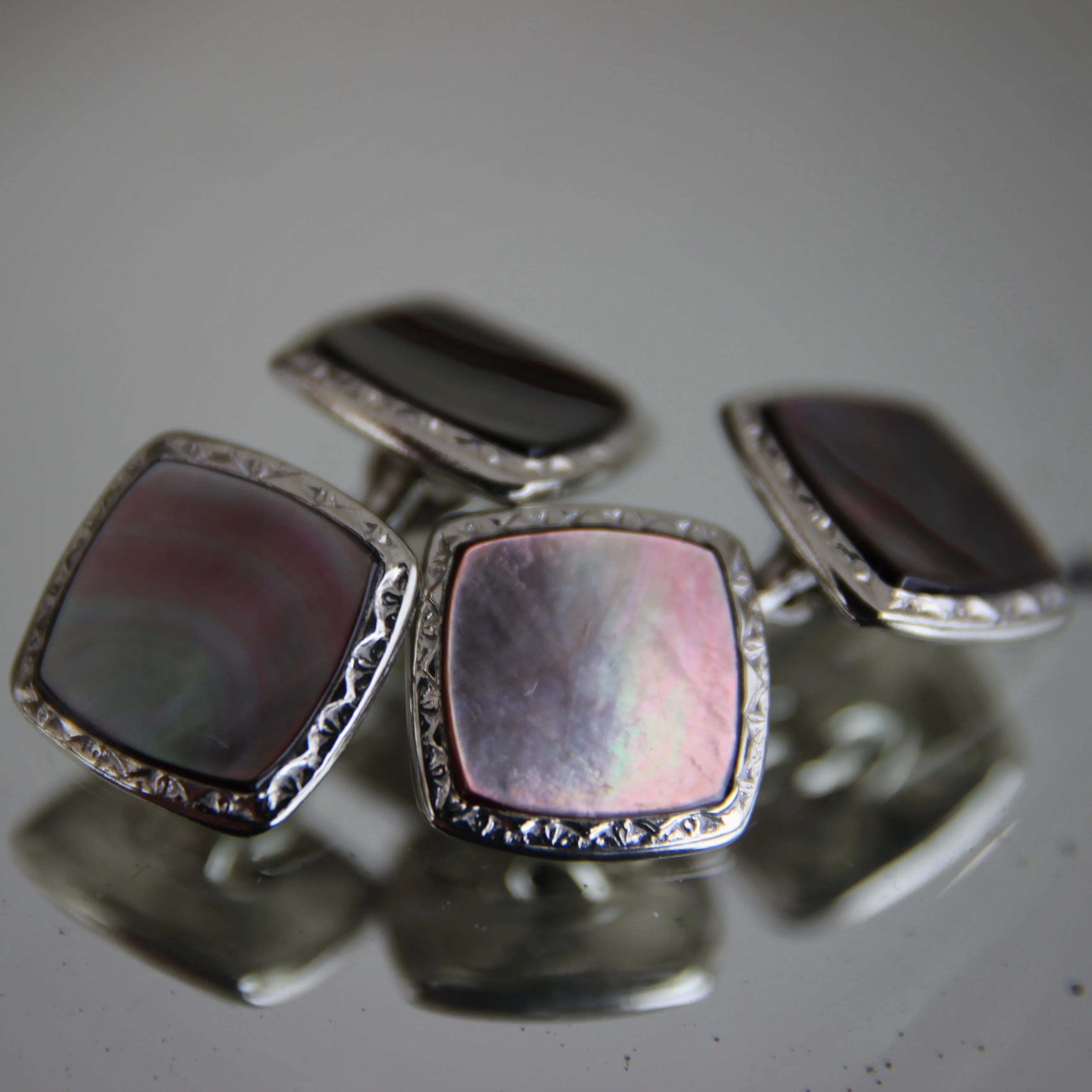 Deco "Soft Square" M.O.P. Cufflinks
