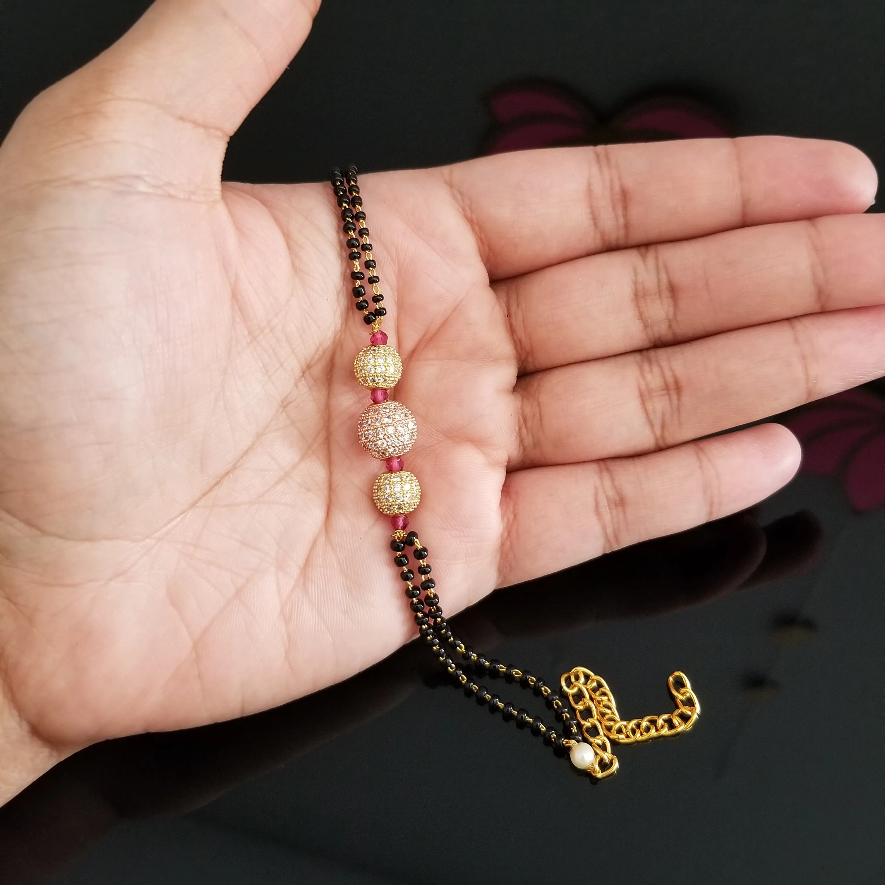 Delicate Bracelet With Gold Plating 1123