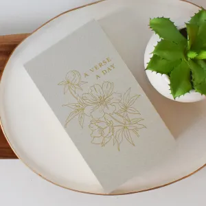 Delicate Floral Desk Pad