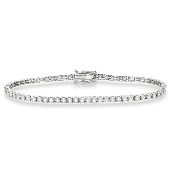 Delicate VS2 Clarity Lab Grown Diamond Bracelet