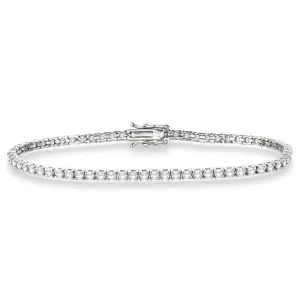 Delicate VS2 Clarity Lab Grown Diamond Bracelet