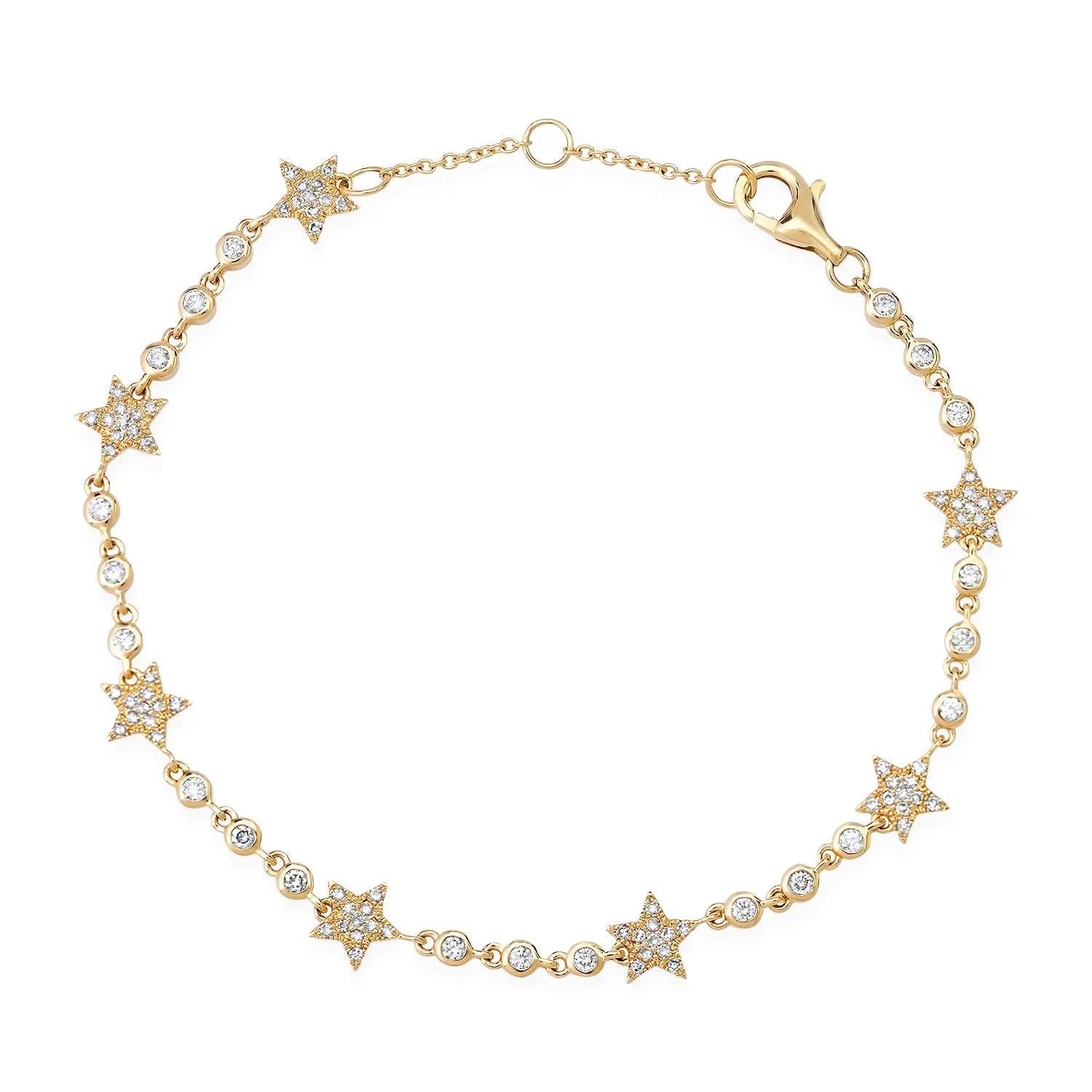 Diamond Star Bracelet