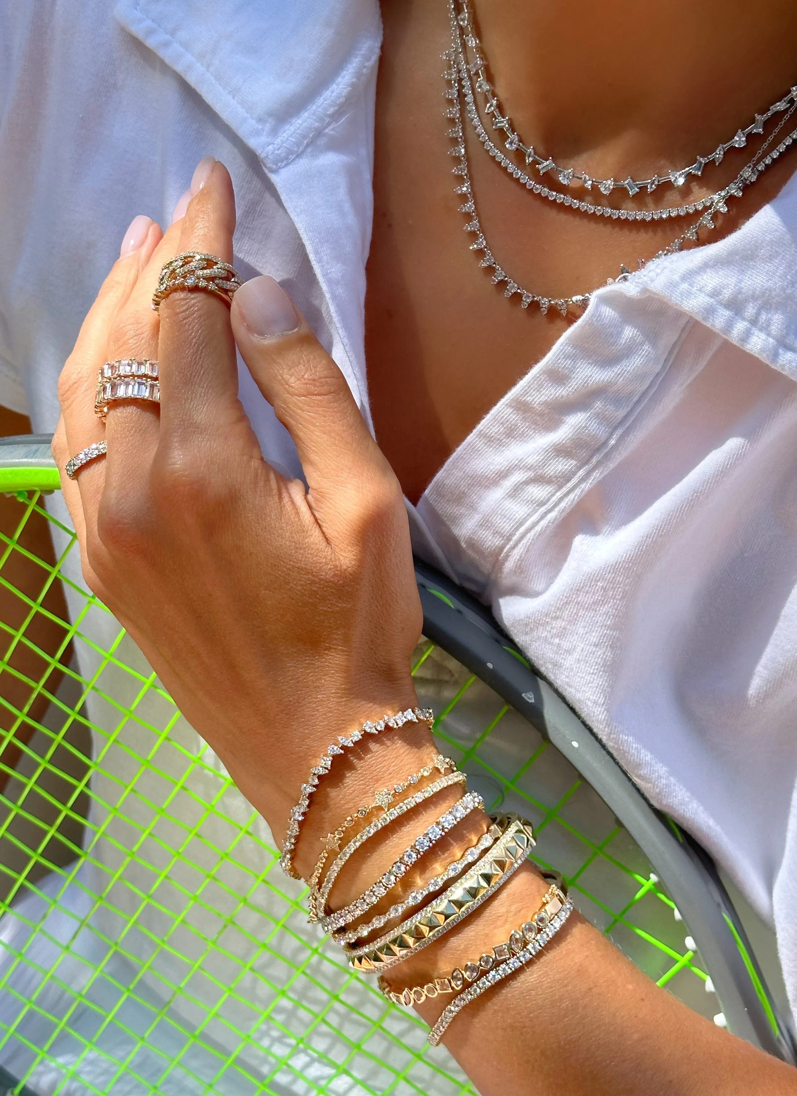 Diamond Star Bracelet