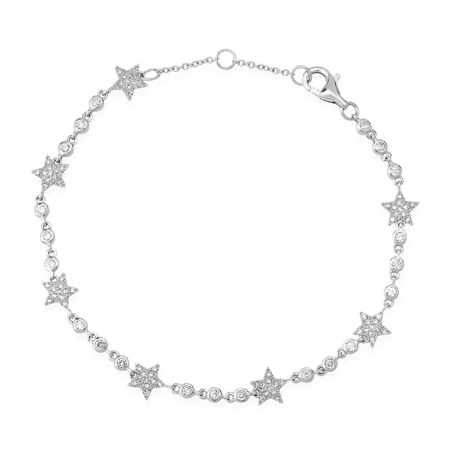 Diamond Star Bracelet