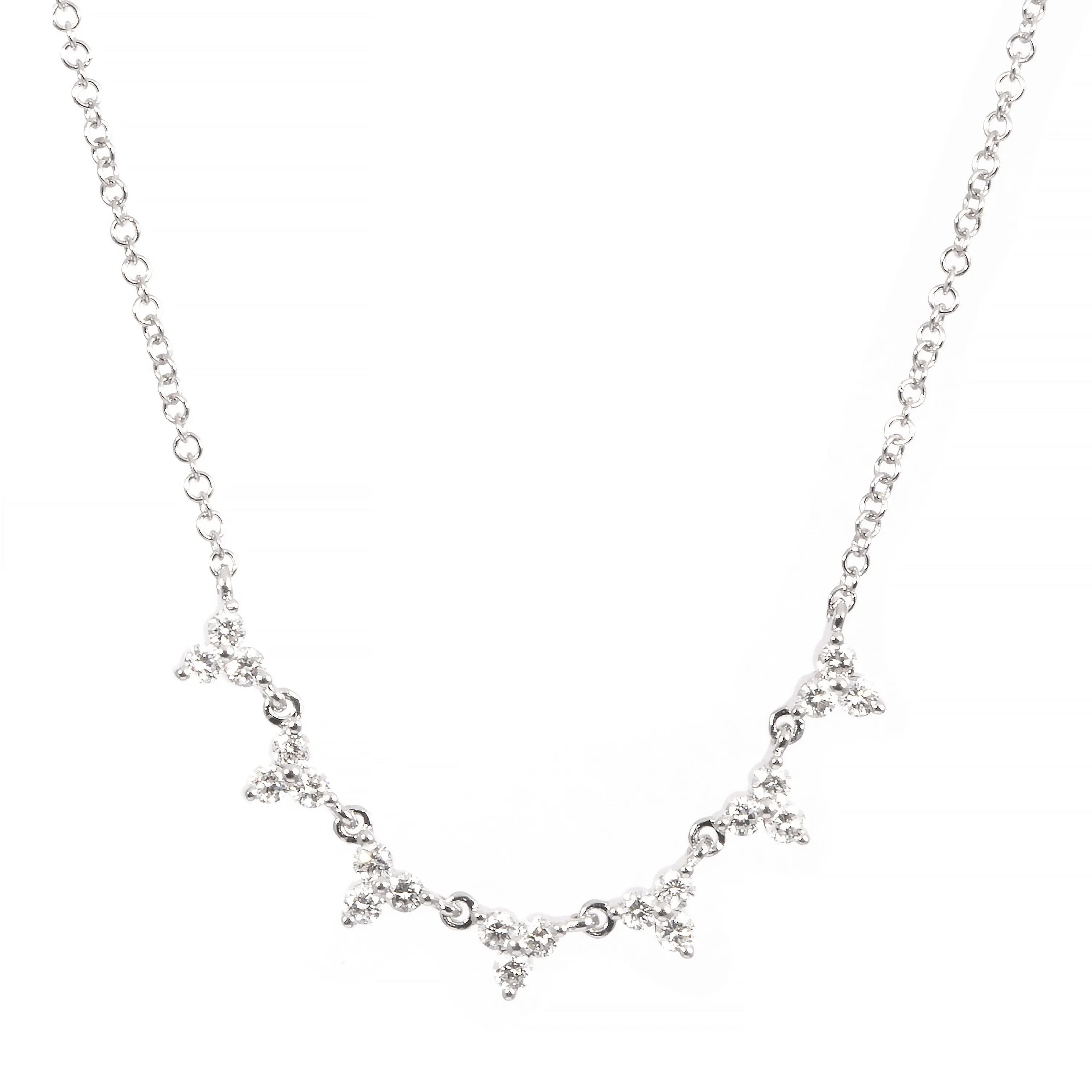 Diamond Trio Necklace