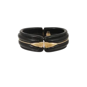 Ecume Resin Bracelet in Black