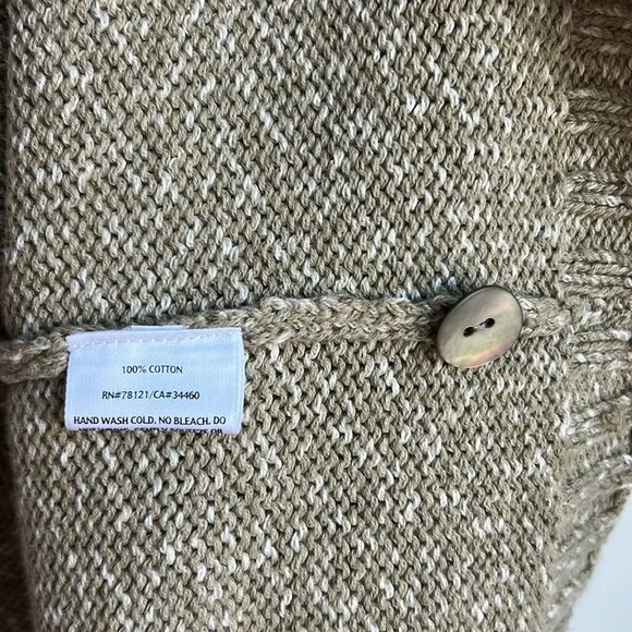 Eileen Fisher Button up 3/4 sleeves cardigan Medium
