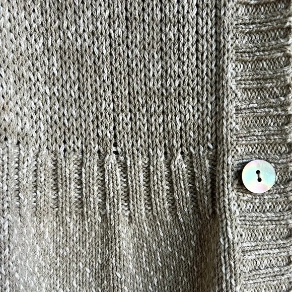 Eileen Fisher Button up 3/4 sleeves cardigan Medium