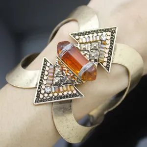 Elegant Crystal Cuff Bracelet